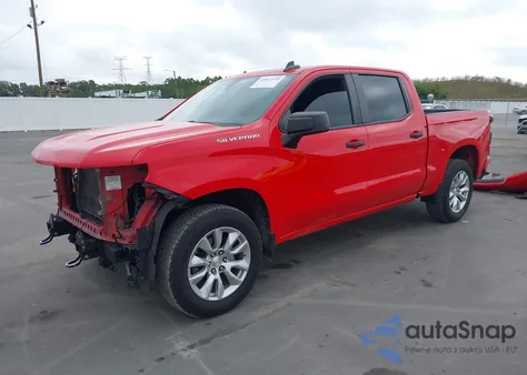 2020 Chevrolet Silverado 1500 2Wd Short Bed Custom z USA, uszkodzony, nr VIN 3GCPWBEH6LG340115